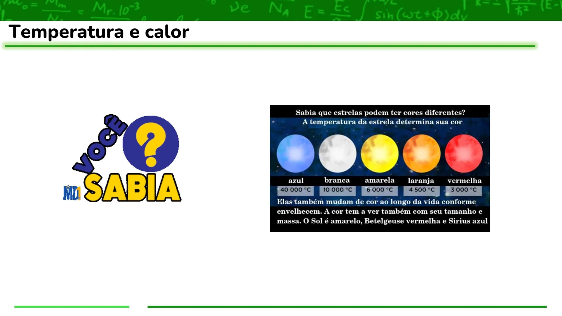 # Física
# Termometria
Termologia
AULA 001 # Temperatura e calor
1. Noções de temperatura e calor
As sensações térmicas provocadas por