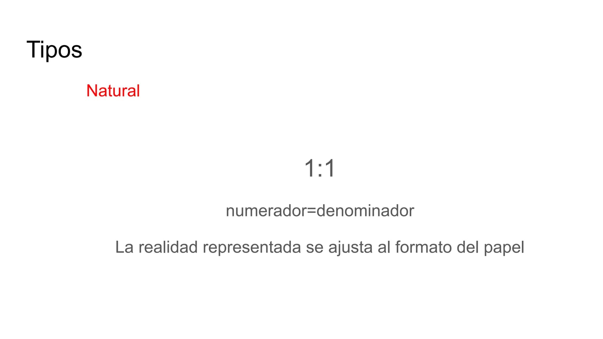 # ESCALAS # Definición
Es la relación entre las dimensiones de un objeto real con un
objeto dibujado en un papel
Se suele expresar en frac