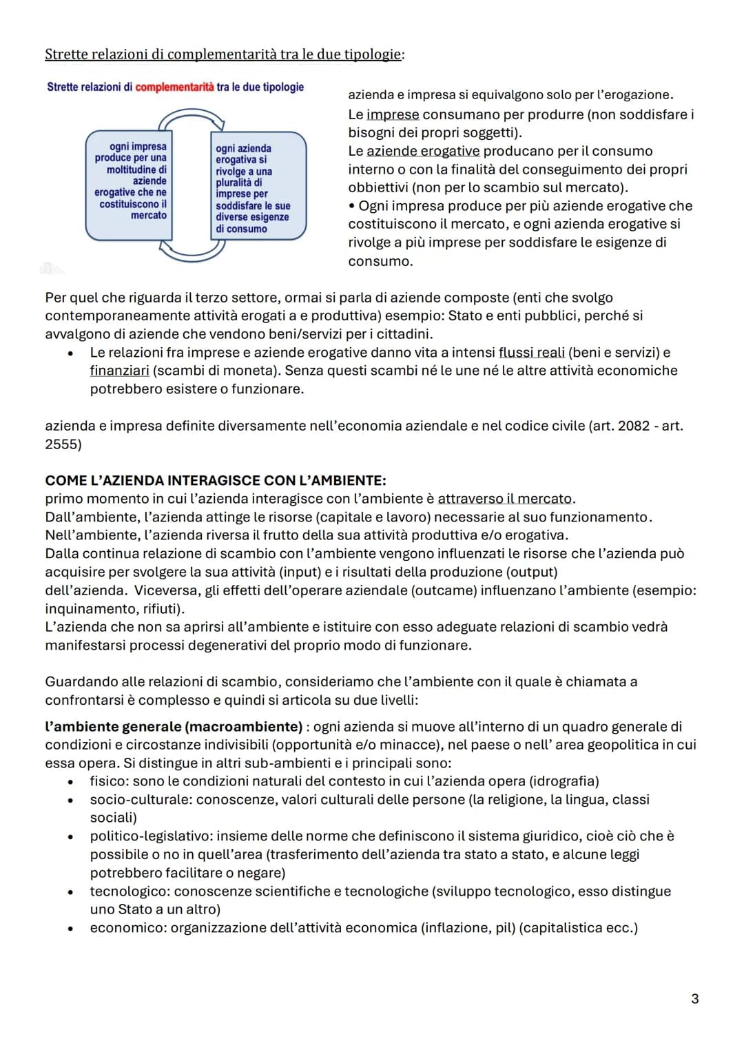 # economia aziendale
1ª lezione: 17-09
A cosa serve l'azienda?
Economia aziendale -> guarda alle condizioni di esistenza e alle manifestaz