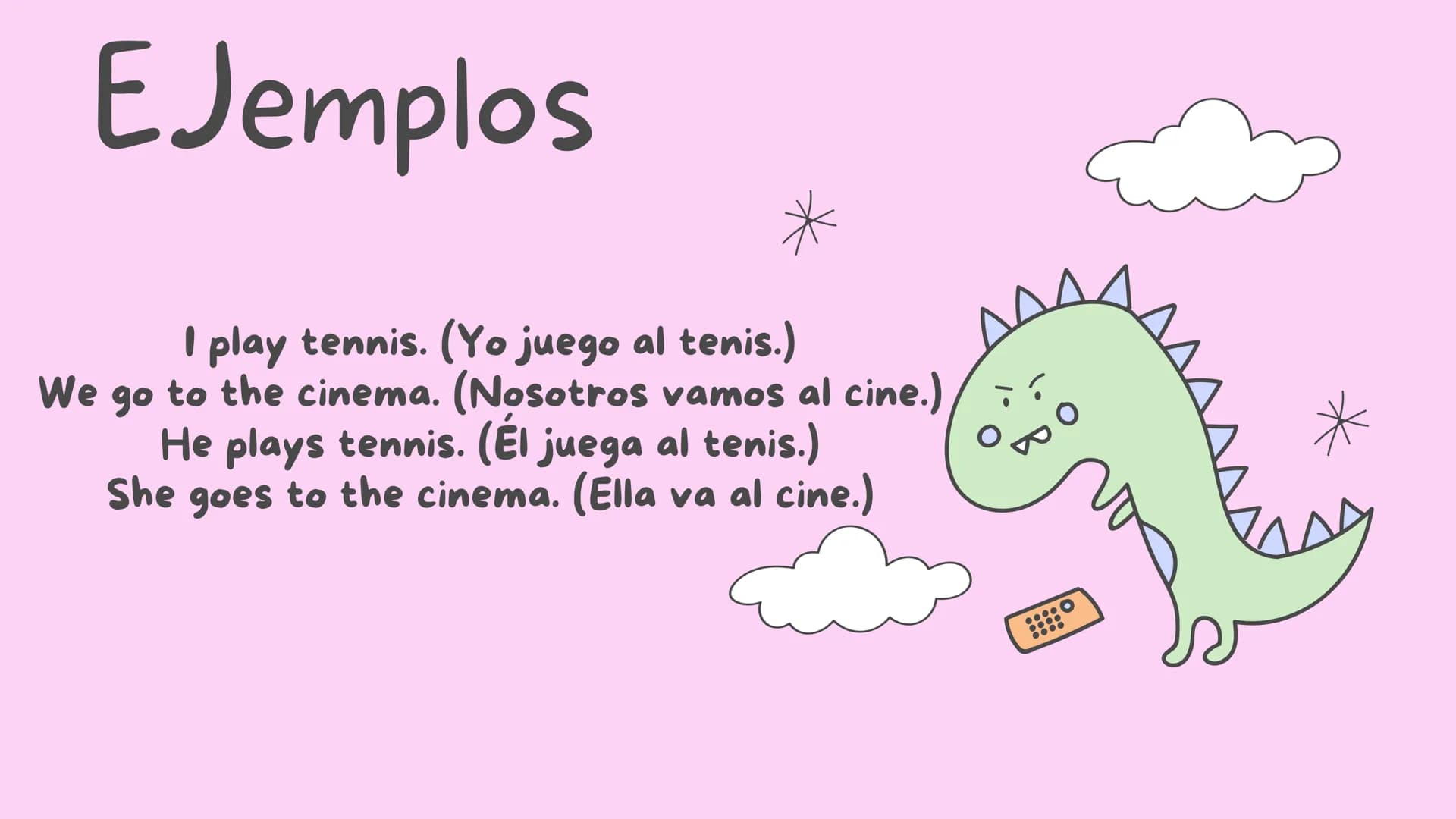 Present simple El presente simple en inglés (present
simple) es un tiempo verbal que se usa
para hablar de acciones que ocurren
regularmente