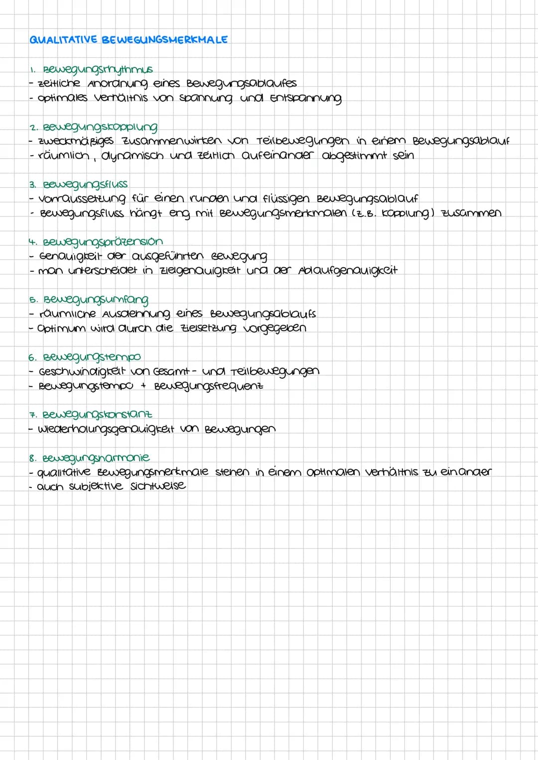 Lektion 5
(PowerPoint)
Hallo Leute,
folgende Infos möchte ich euch noch vor der Klausur geben.
Themen:
* Morphologische Bewegungsanalyse