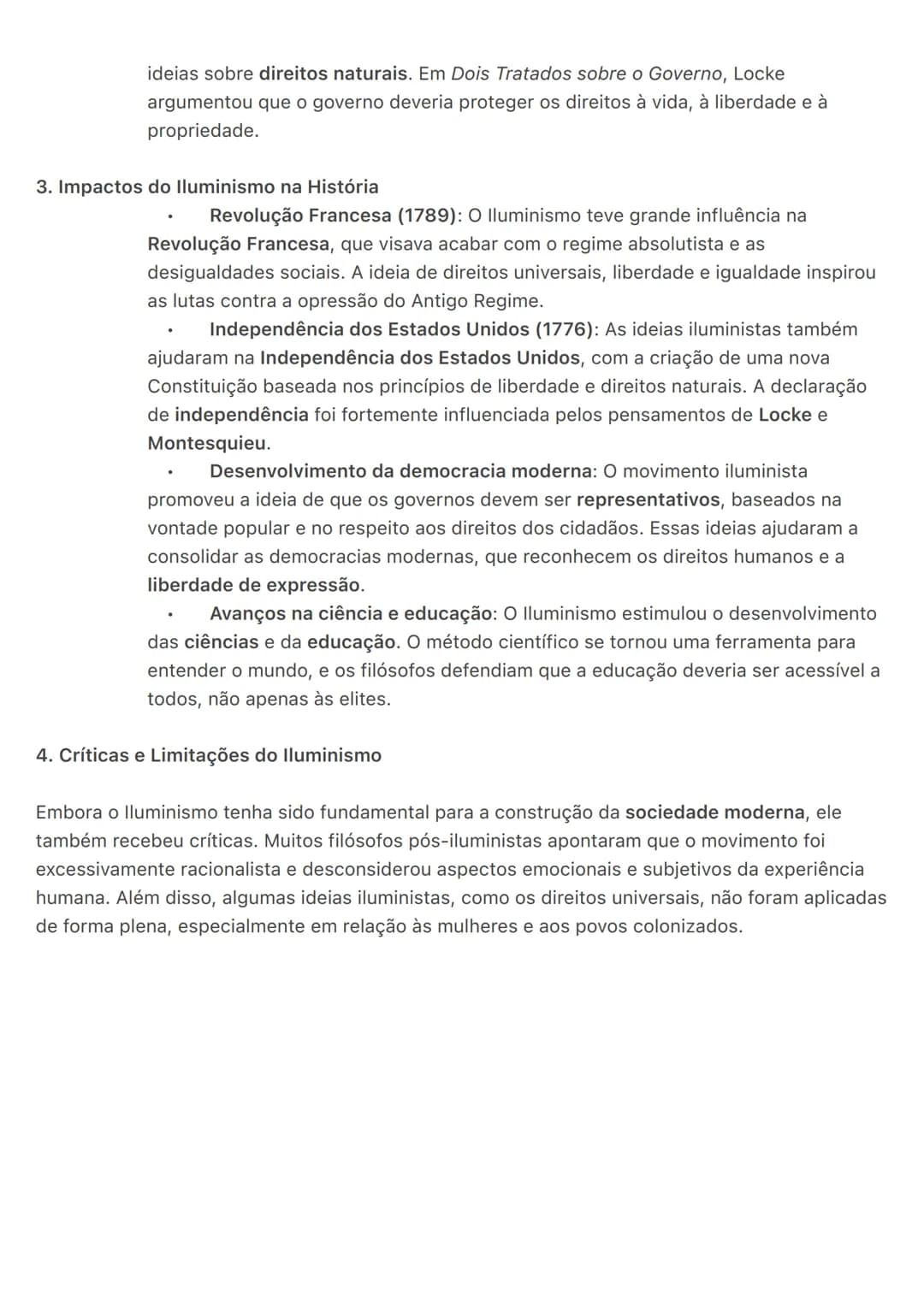 # Iluminismo:
O Iluminismo foi um movimento intelectual que surgiu no século XVIII, especialmente na Europa,
e teve grande influência na fo