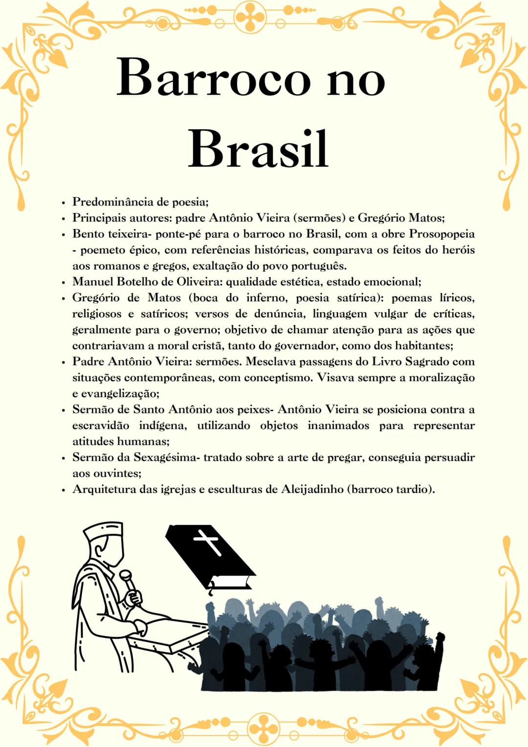 # Trovadorismo
• Contexto Histórico: Idade Média; Feudalismo; Fundação do Reino de Portugal.
• O pensamento dessa época concentrava-se na I