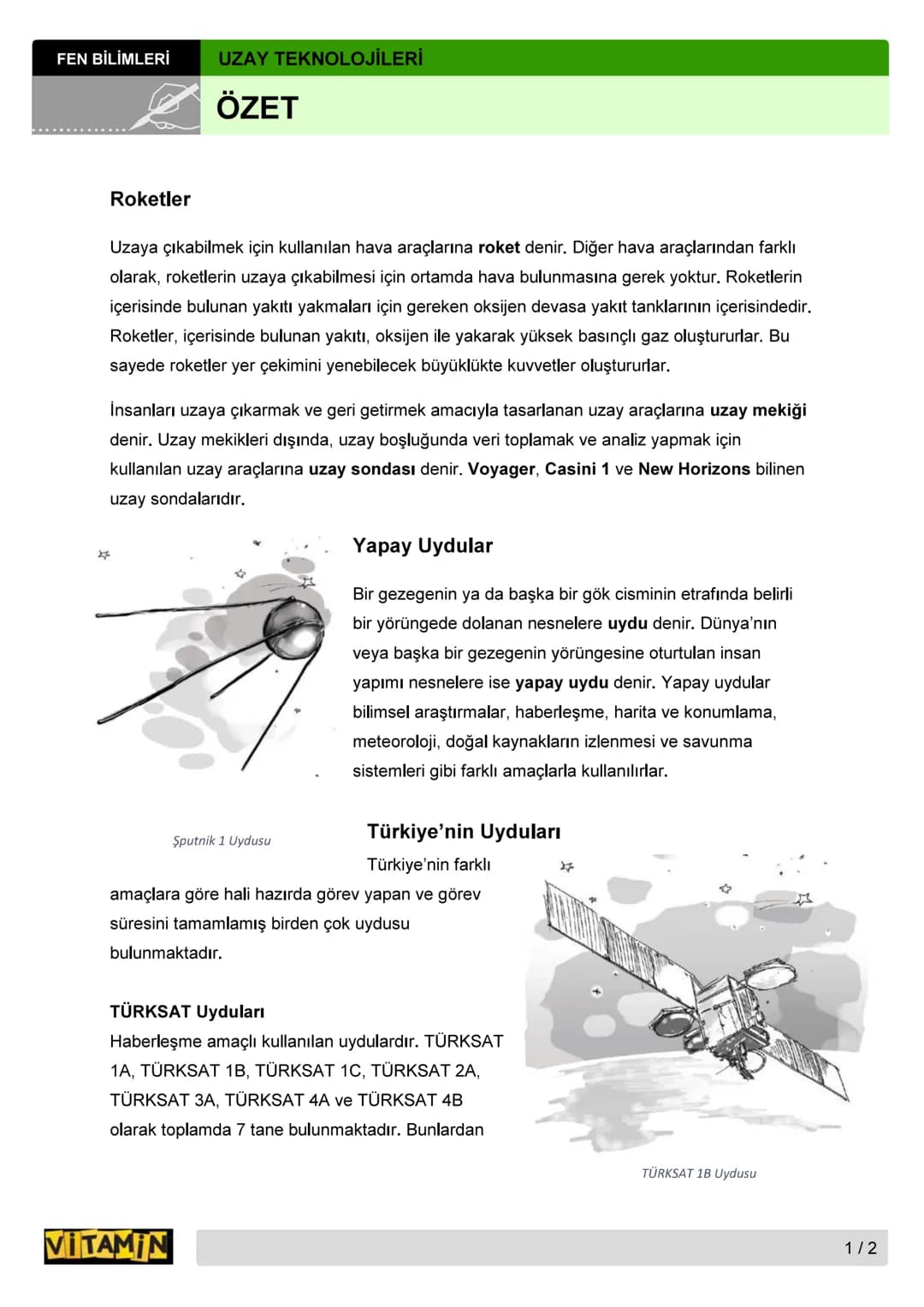 2019-2020 EĞİTİM ÖĞRETİM YILI
TAHRAN TÜRK ORTAOKULU
FEN BİLİMLERİ DERSİ 7. SINIF ÖĞRENCİ ÇALIŞMA KİTAPÇIĞI
1.ÜNİTE
Güneş Sistemi ve Ötes