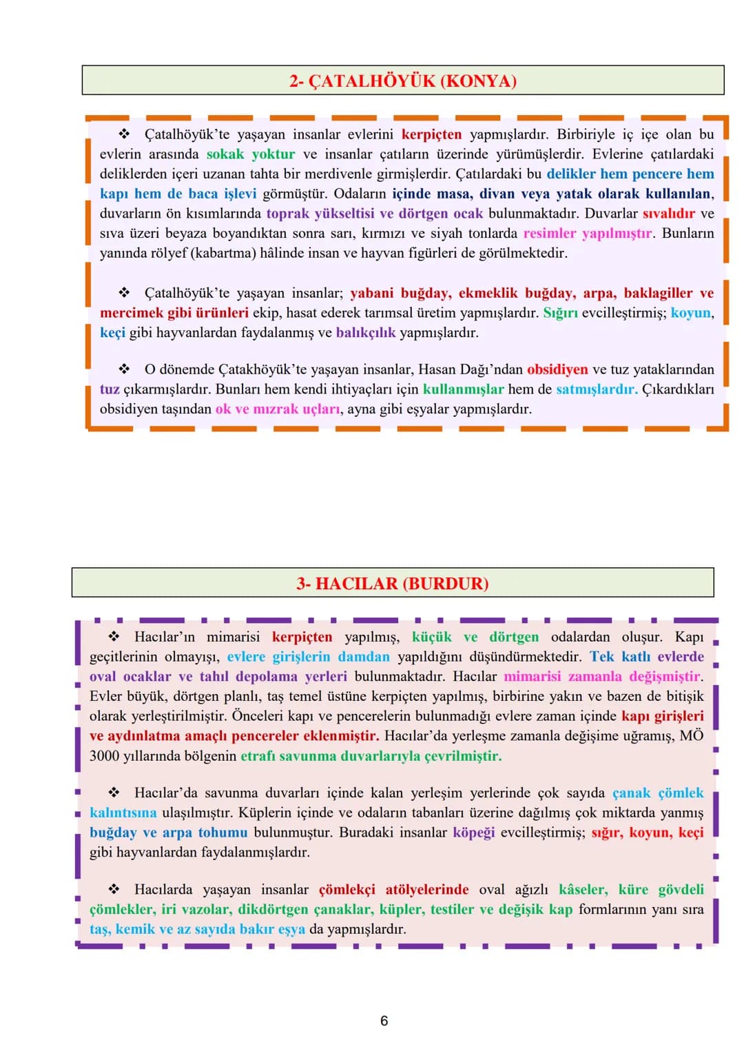 5. SINIF SOSYAL BİLGİLER 3. ÖĞRENME ALANI DERS NOTLARI
3. ÖĞRENME ALANI: ORTAK MİRASIMIZ
ORTAK KÜLTÜREL MİRASIMIZ (3.öğrenme alanı-1.öğren
