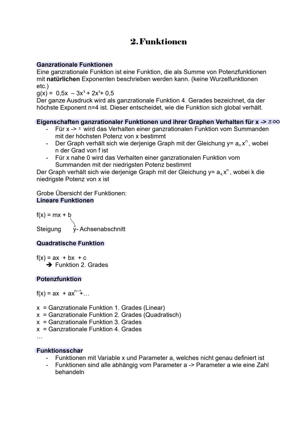 Abitur 2025
- MATHE GK
Lernzettel
1. Grundlagen
2. Funktionen
3. Analysis
4. Analytische Geometrie
5. Stochastik # 1. Grundlagen
Gleichung