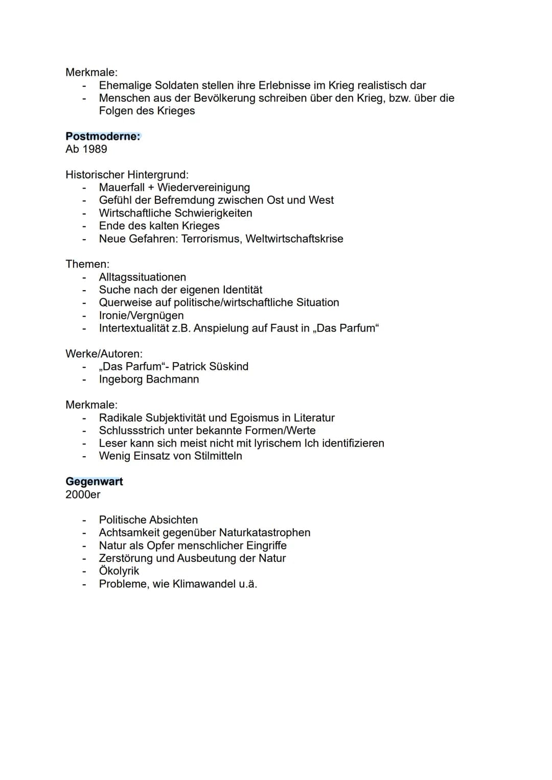Abitur 2025
- DEUTSCH LK
Lernzettel
1. Epochen
2. Dramen
3. Erzähltexte
4. Lyrik
5. Sachtexte
6. Sprache
7. Poetologische Konzepte
8. Medie