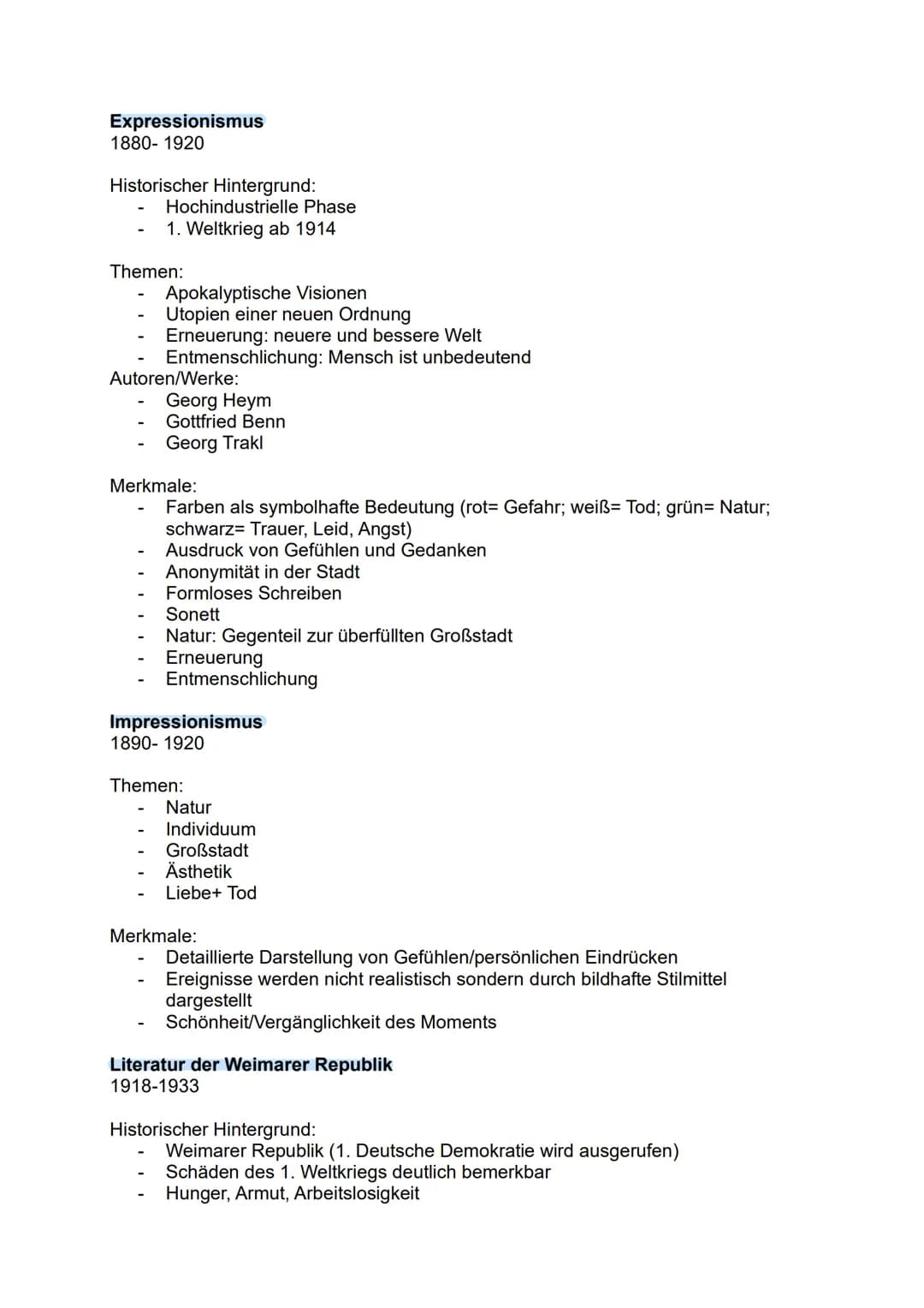 Abitur 2025
- DEUTSCH LK
Lernzettel
1. Epochen
2. Dramen
3. Erzähltexte
4. Lyrik
5. Sachtexte
6. Sprache
7. Poetologische Konzepte
8. Medie