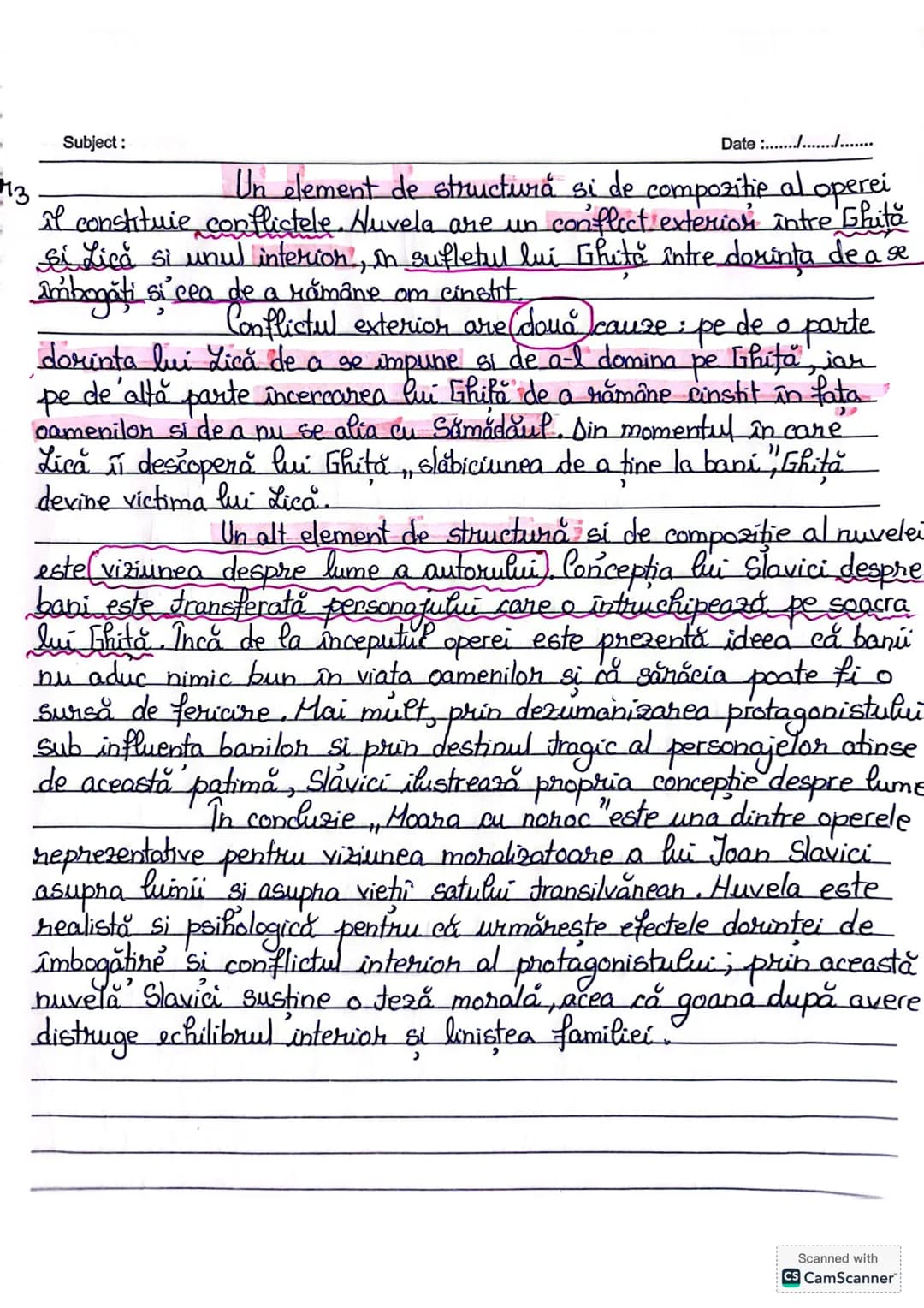 # Maara cu
noroc
~ nuvelă realist - psihologică-
Joan Slavici
1.
Huvela, Moara cu noroc "scrisă de Joan Slavici a
fost publicată în anul