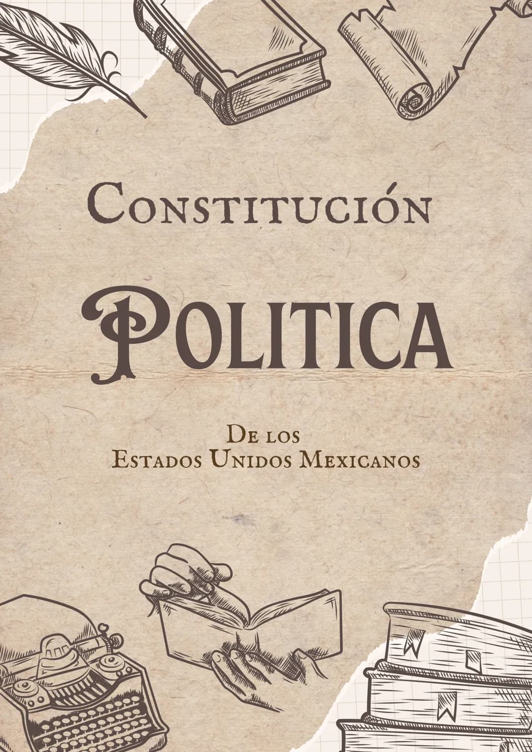 # Constitución
# POLITICA
DE LOS
ESTADOS UNIDOS MEXICANOS Articulo 1: Todos gozan de los Derechos
humanos.
En los Estados Unidos Mexicano