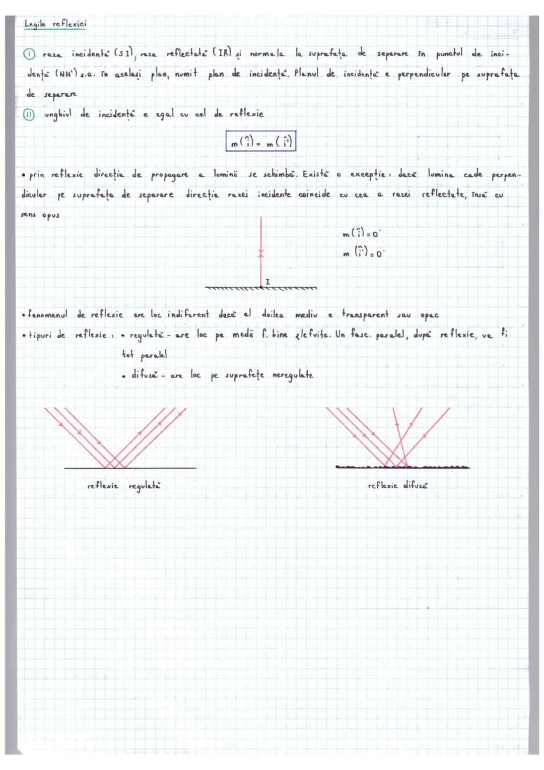 # Optica geometrică
•studieze propageres luminü în diferite medii transparente fără a ține cont de nature lumini
• rază de lumină dreapta