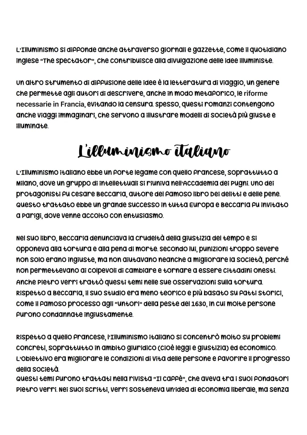# Lilluminismo
L'Illuminismo è un movimento culturale e filosofico che si sviluppa nel 1700 in
Europa e culmina con la rivoluzione francese