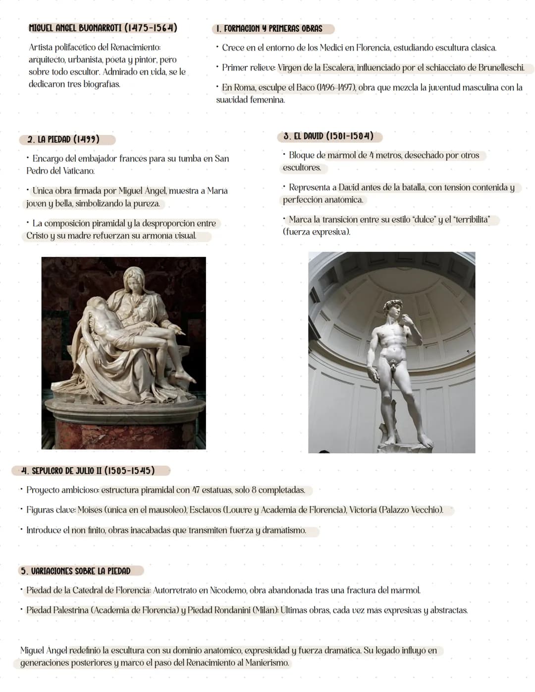 # LA ARQUITECTURA RENACENTISTA EN ITALIA: BRUNELLESCHI Y MIGUEL ANGEL.
FILIPPO BRUNELLESCHI (FLORENCIA, 1377-1446)
Brunelleschi fue una de
