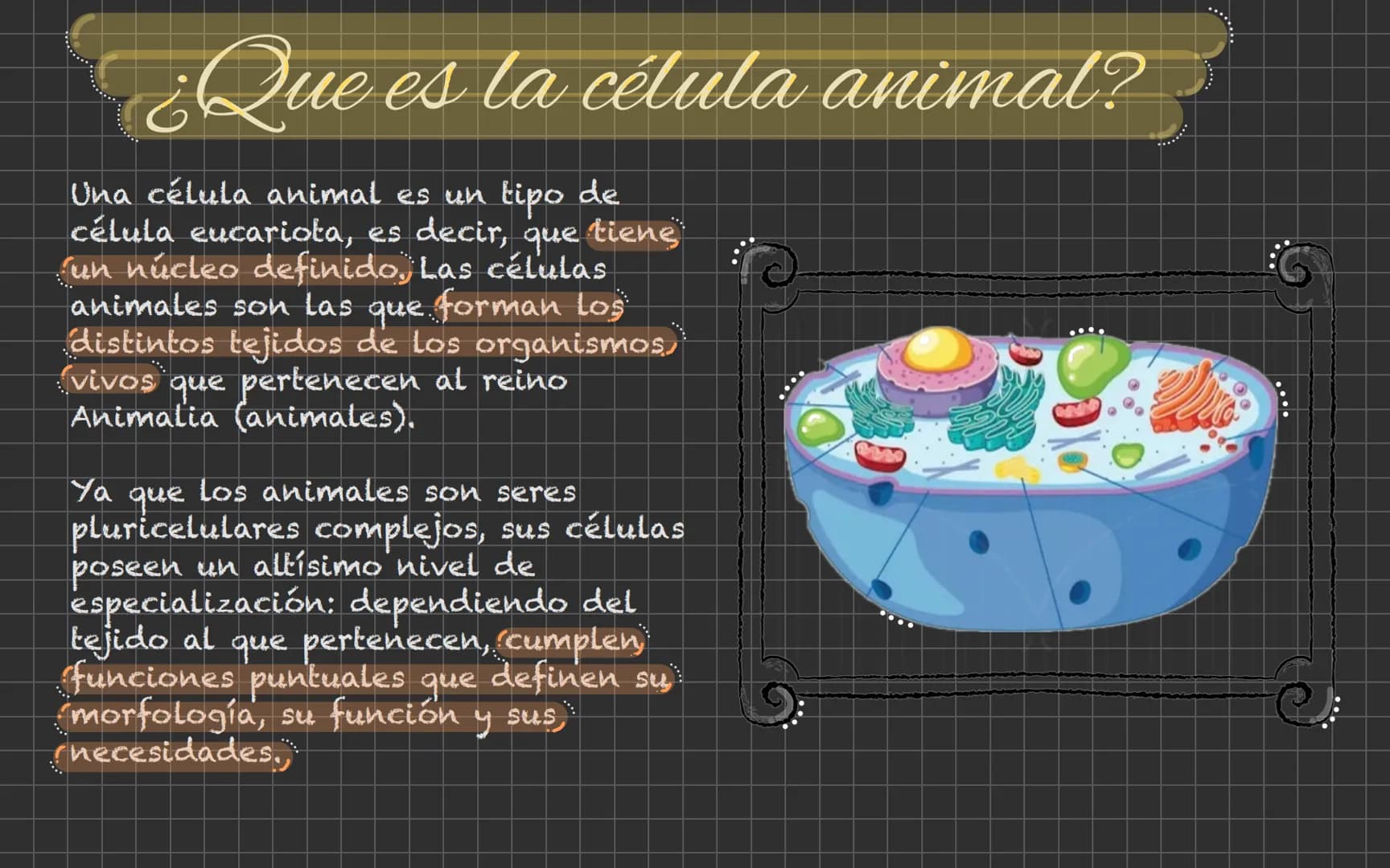 # Célula animal Descubrimiento de la
célula animal El descubrimiento de la
célula animal es un hito
importante en la historia de
La biología