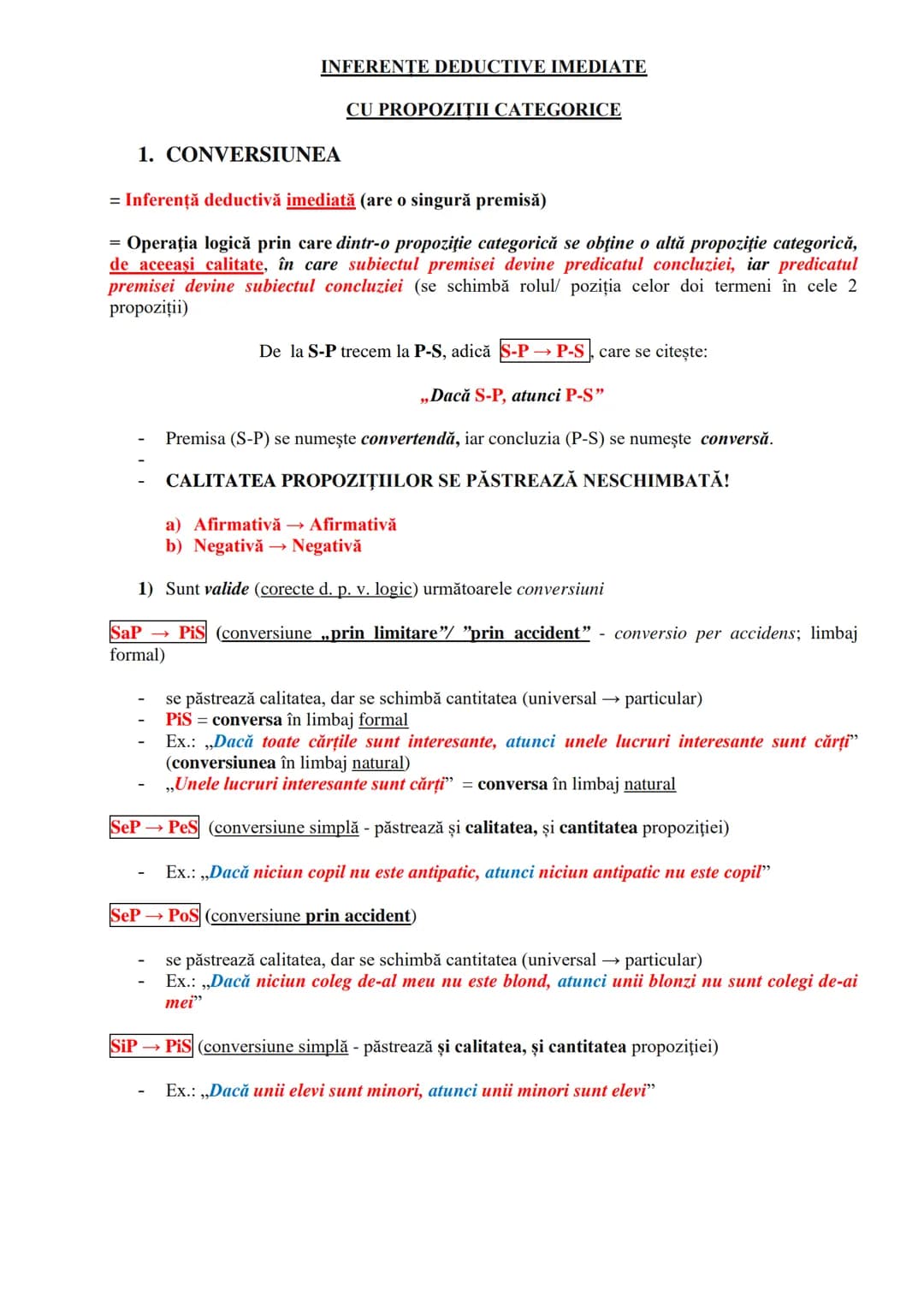 # ARGUMENT ŞI ARGUMENTARE/INFERENȚĂ
Argumentul | ansamblul de propoziții (premise) care justifică o altă
| propoziție (concluzia).
---|---