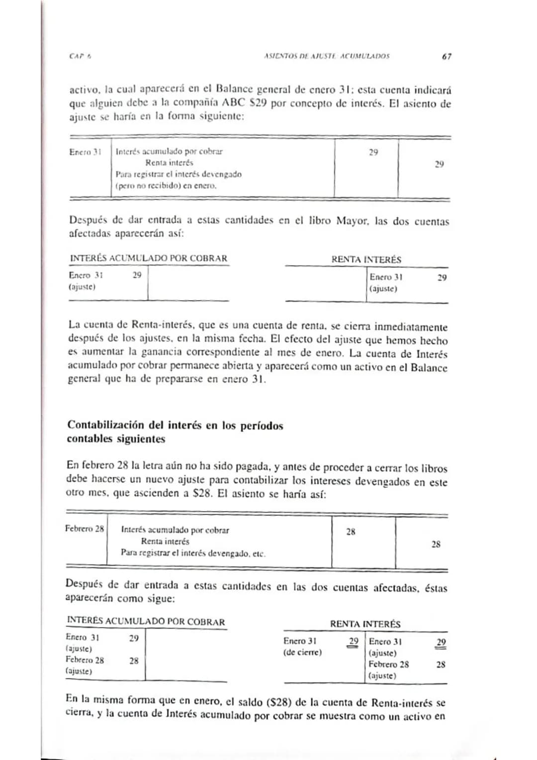 CAPÍTULO
Asientos de ajuste:
acumulados
6
Período contable - definición
El estudiante habrá observado que en los capítulos vistos hasta