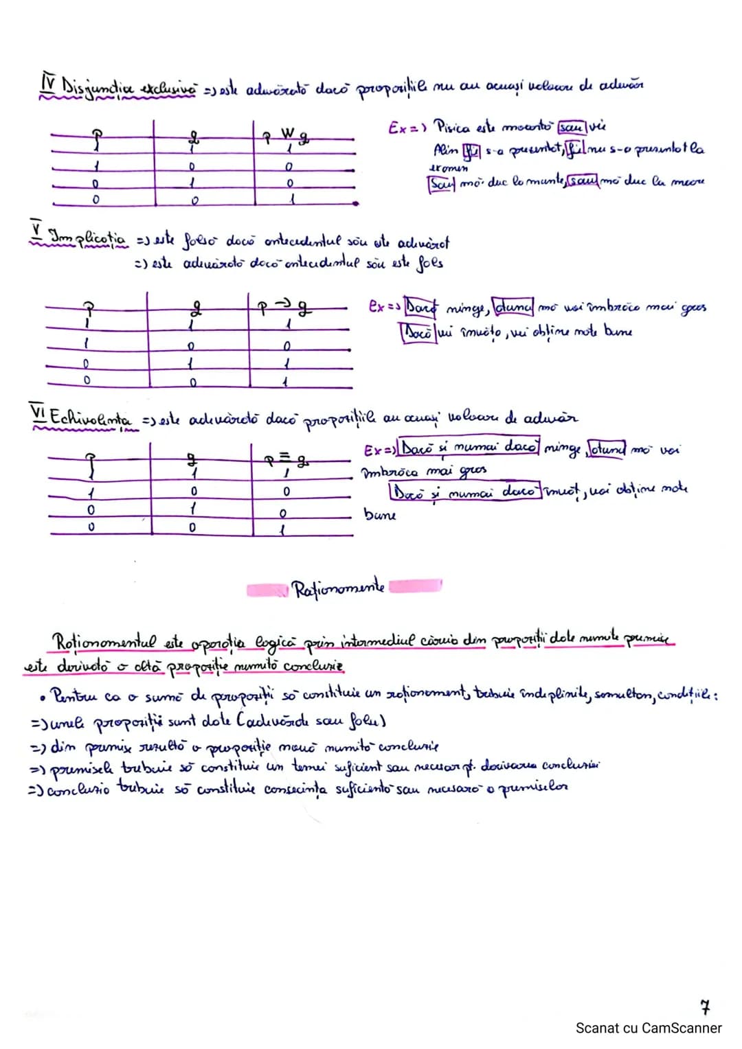 și argumentare
LOGICĂ
MATERIE TEST
=> principiile logici (p9 9)
=> tormini caracterisure/definire (pg H-12)
closificare
roporturi logi