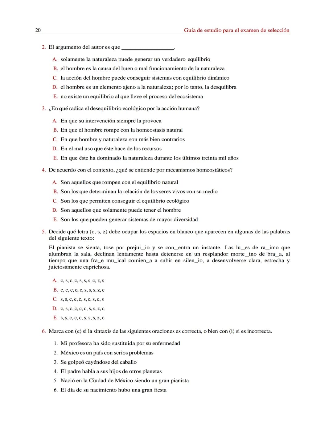 Guía de estudio
para el examen
de selección
División de Ciencias Básicas e Ingeniería
uam
Colección Guías de Estudio # Prólogo
Esta guía s