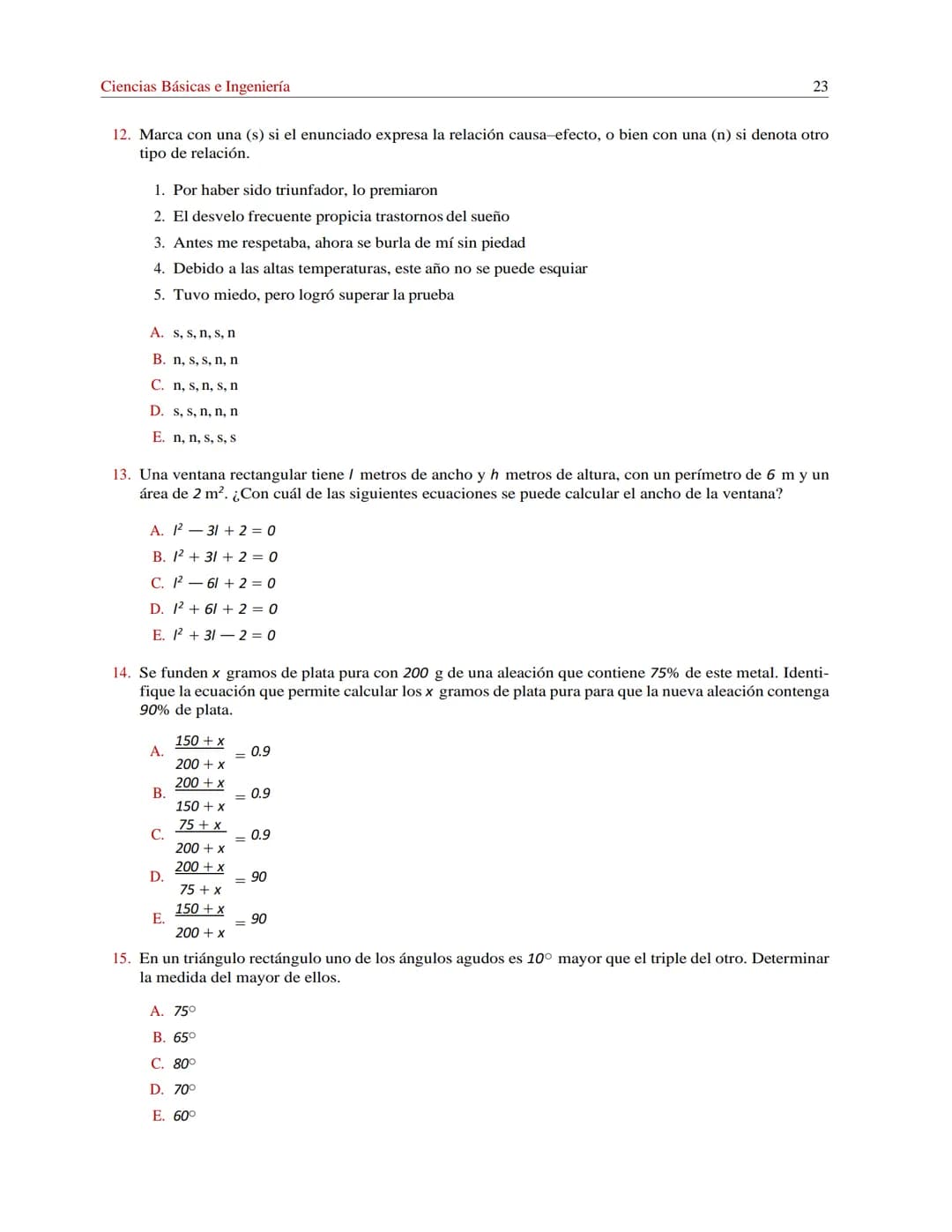 Guía de estudio
para el examen
de selección
División de Ciencias Básicas e Ingeniería
uam
Colección Guías de Estudio # Prólogo
Esta guía s
