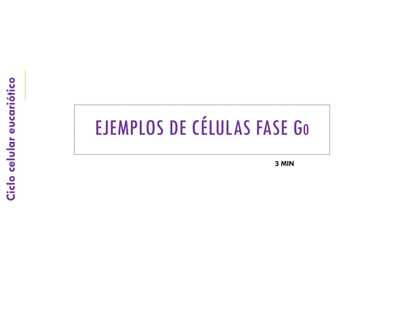 # CICLO CELULAR
VERÓNICA IÑIGUEZ V.
FEBRERO 2025 # CICLO CELULAR
El ciclo celular es la secuencia de actividades que ocurren de una divis