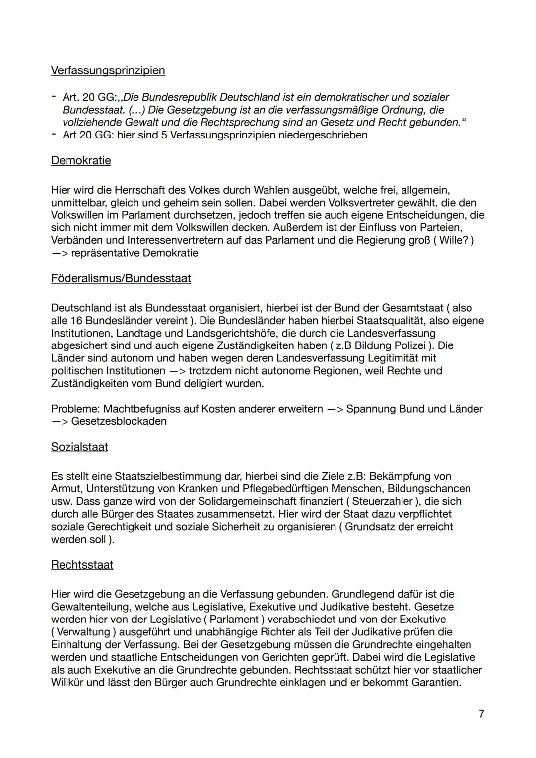 # BRD - Politisches System
Legitimation politischer Herrschaft
- Legitimation: Vertrauen auf Rechtmäßigkeit politischer Herrschaft (Regier
