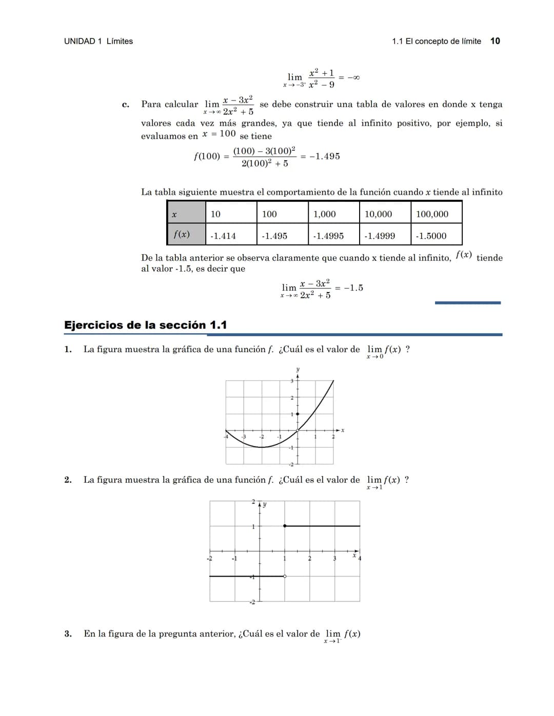 UNIDAD 1 Límites
1.1 El concepto de límite
1.1 El concepto de límite 1
INTRODUCCIÓN
En la matemática actual, el estudio del cálculo se i