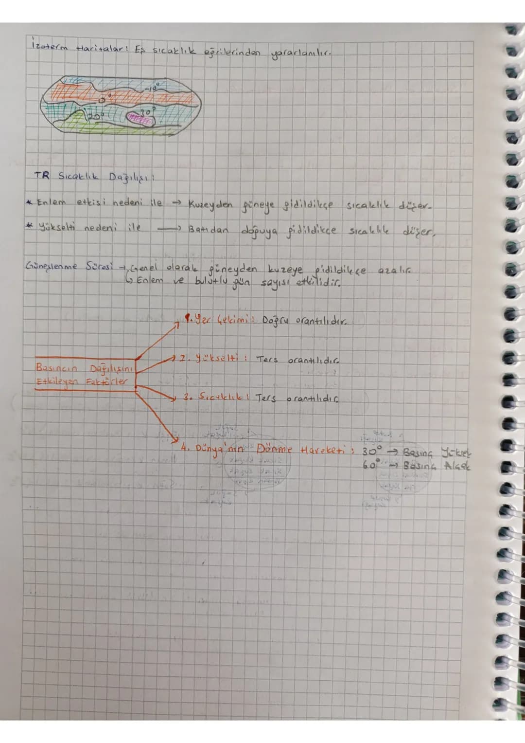 3. TEMA DOĞAL SİSTEMLER VE SÜREGLER
Atmosfer: Hava küre = Yerkörevi cepecevre saran, yaşamın varlığını
ve sürekliliğini sağlayan yaz örtüsü
