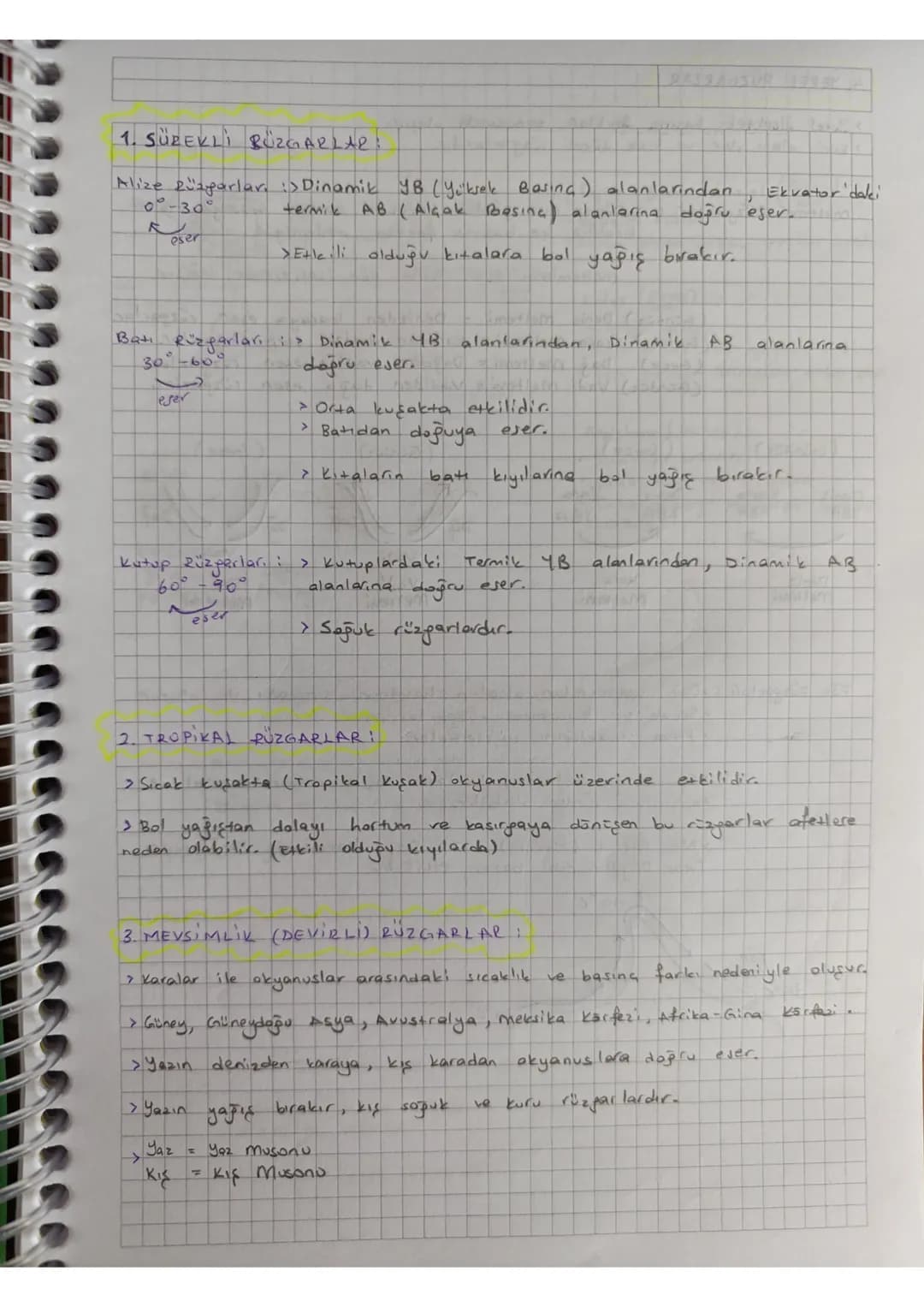 3. TEMA DOĞAL SİSTEMLER VE SÜREGLER
Atmosfer: Hava küre = Yerkörevi cepecevre saran, yaşamın varlığını
ve sürekliliğini sağlayan yaz örtüsü