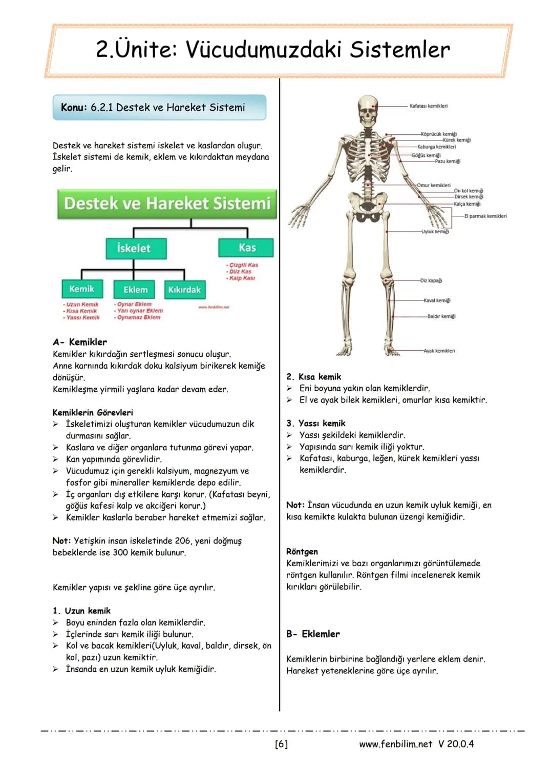# 6.Sınıf Fen Bilimleri
## Ders Notları
Barış ZEREN
Fen Bilimleri Öğretmeni # 1.Ünite: Güneş Sistemi ve Tutulmalar
Konu: 6.1.1 Güneş Sist