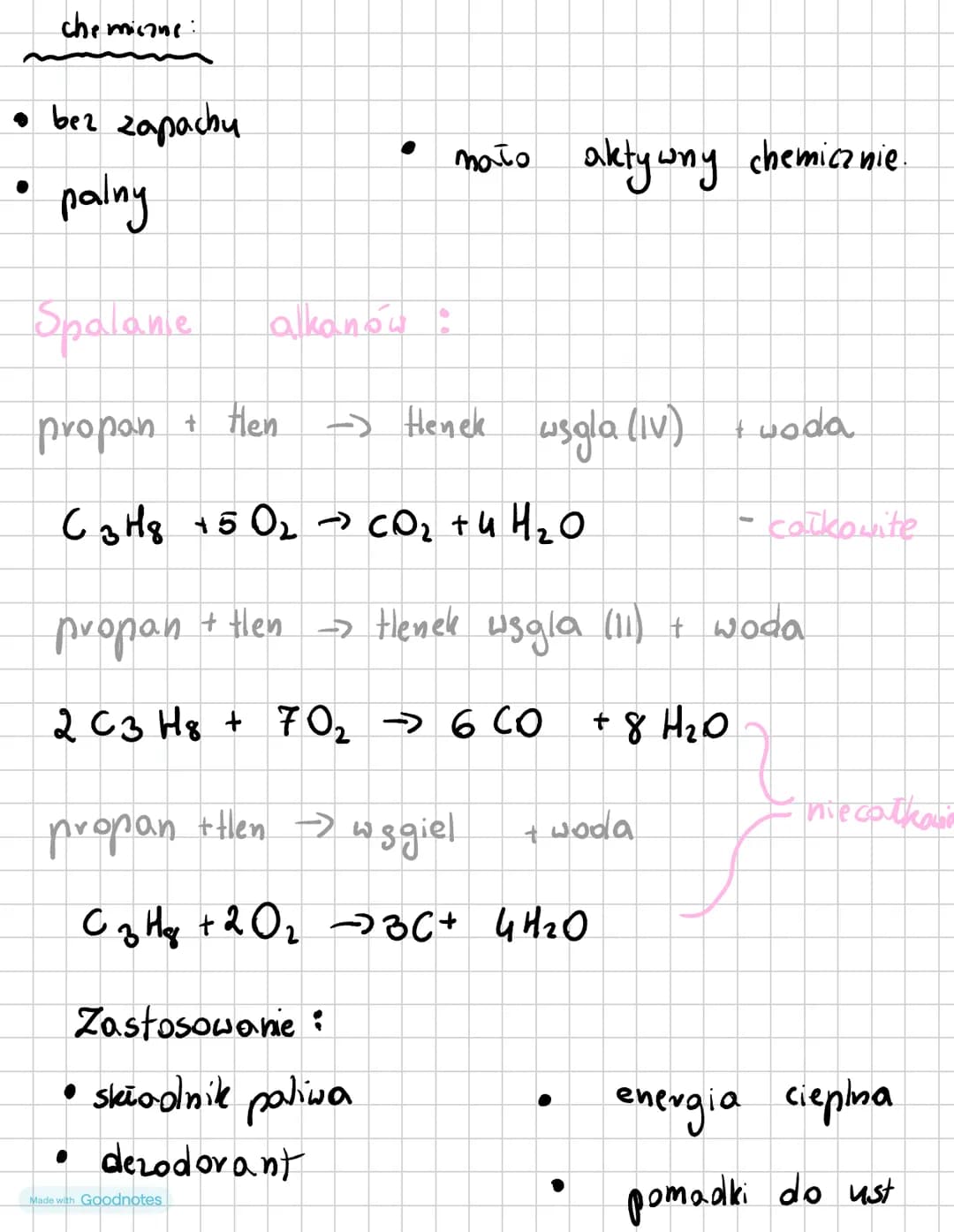 CHEMIA ♡
Made with Goodnotes # Weglowodory
weglowodory
nasycone
nienasycone
- so, tylko wiązania
- Pojedyncze
- jest co najmniej
- jedno