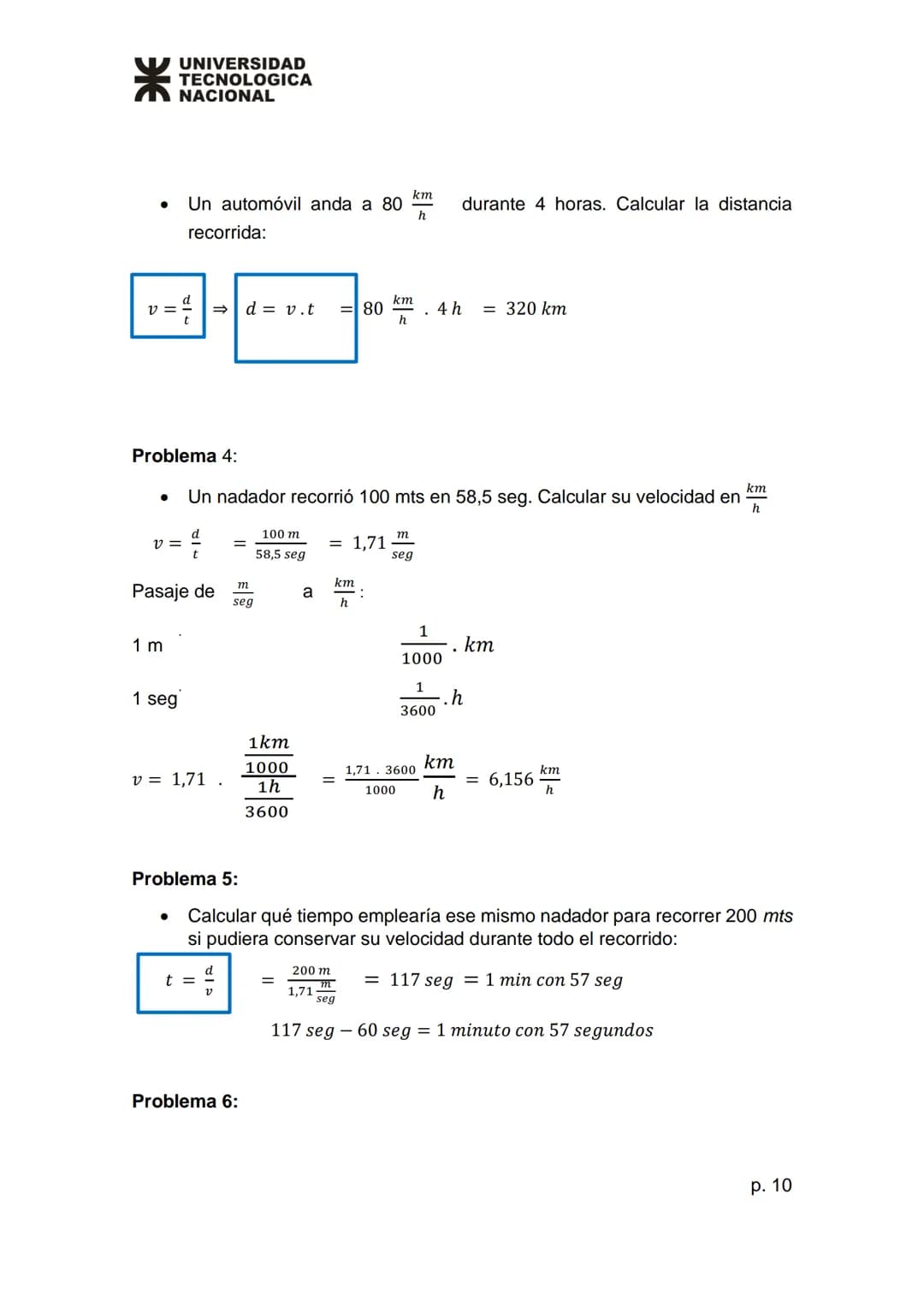 # UNIVERSIDAD
TECNOLOGICA
NACIONAL
# Unidad 1
## Física
# Temario
* Cinemática vectorial.
* Movimiento rectilíneo uniforme y variado.