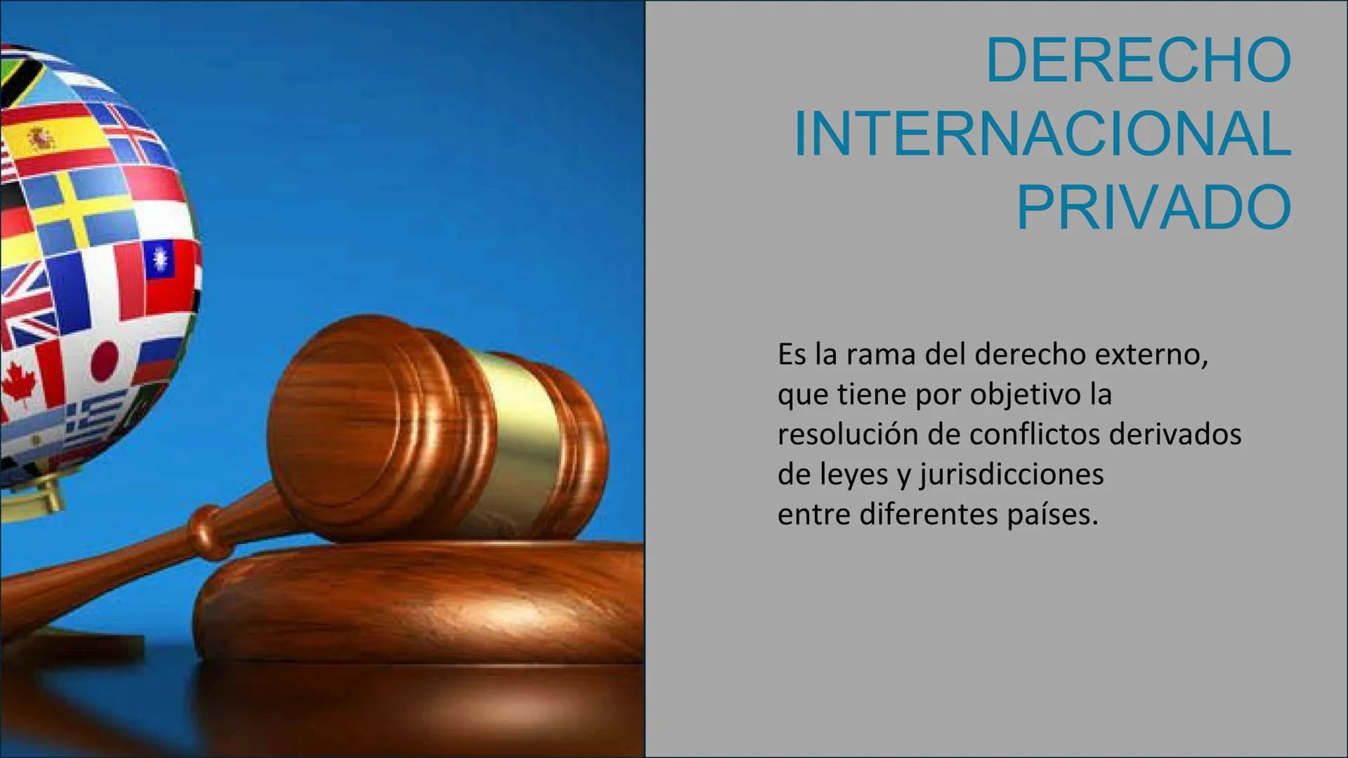 # DERECHO
# PÚBLICO Y PRIVADO
El derecho se divide en dos grandes ramas:
Derecho público
Derecho privado
Esta clasificación permite org