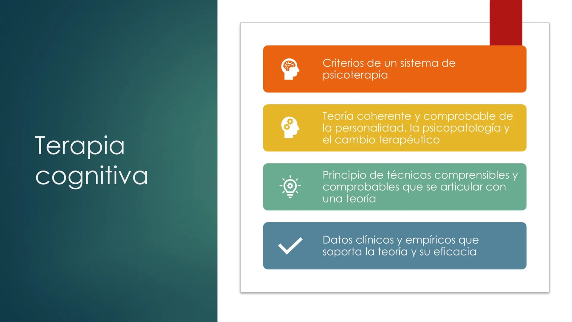 UNITEC
CAMPUS
LOS REYES
UNITEC
CAMPUS LOS REYES
LICENCIATURA EN PSICOLOGÍA
Tema de la clase:
Terapia Cognitivo Conductual
Imparte: Danie