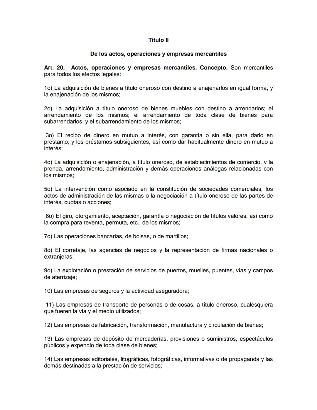 CODIGO DE COMERCIO DE COLOMBIA
Decreto 410 de 1971
LIBRO PRIMERO
Título Preliminar
Disposiciones Generales
Art. 10. Aplicabilidad de la Ley