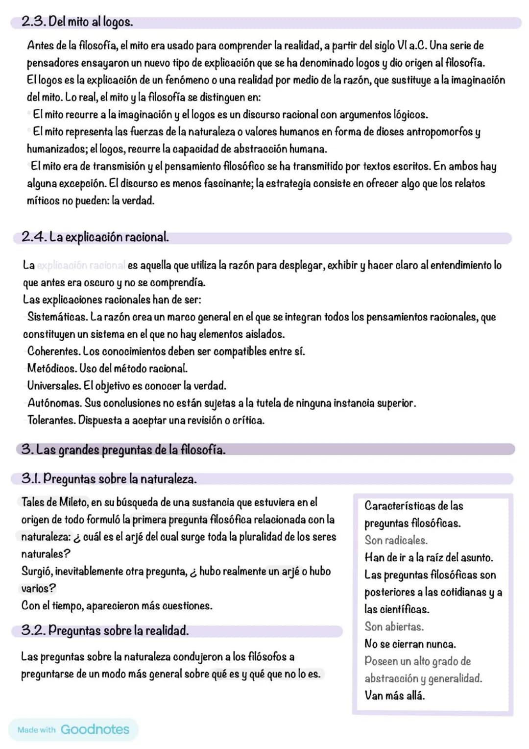 # Tema 1.
# El saber filosófico
1. El origen de la filosofía
Actualmente, hay quienes dudan sobre la utilidad de la filosofía.
Para ell