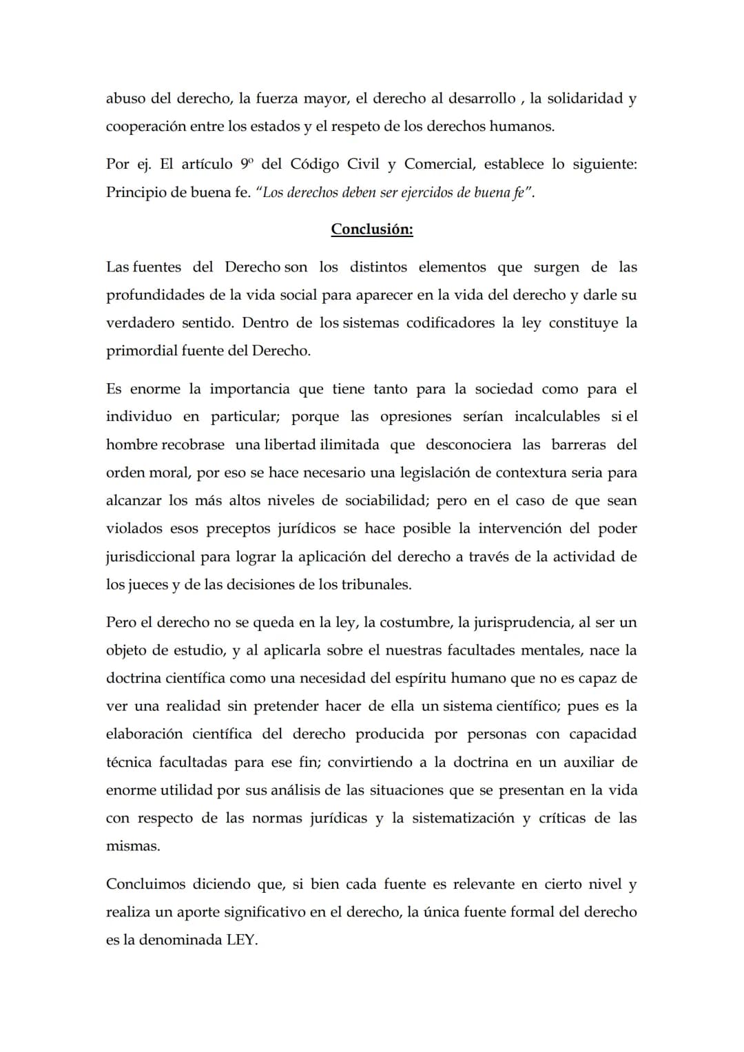 MATERIA: DERECHO
CURSO: 4° ECONOMIA
T.P.: FUENTES DEL DERECHO
PROFESOR: Abg. Mariano DIAZ.
FUENTES DEL DERECHO
Introducción:
A través