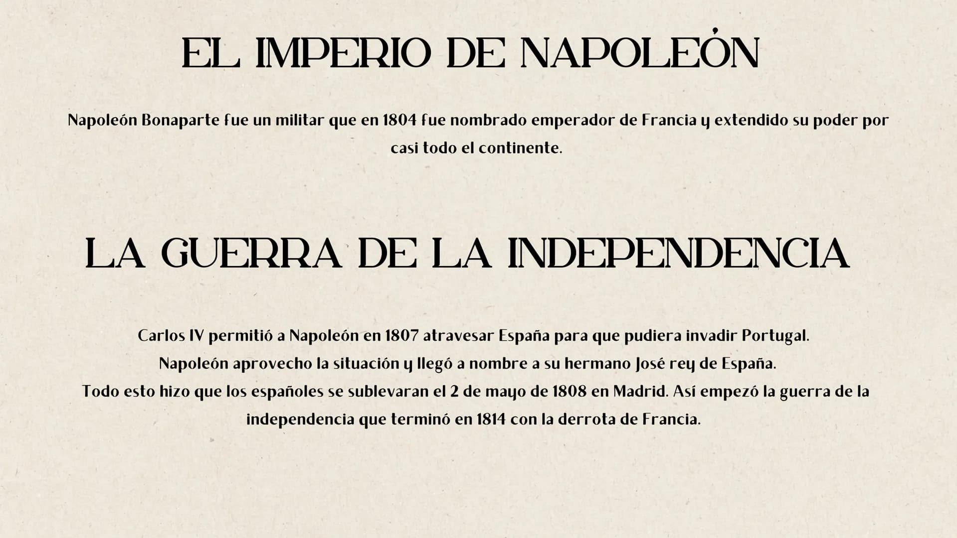 ¿QUÉ HEMOS HEREDADO DEL
SIGLO XIX?
Presentado por Cucurella İNDICE
Así empezó la edad
01
06 La restauración
contemporánea
El imperio de