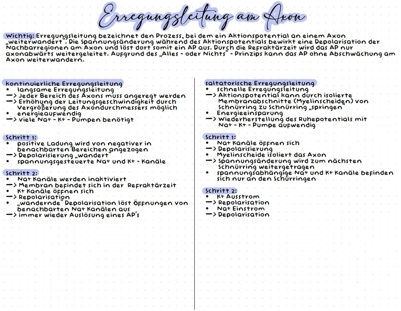 Neurobiologie # Neurobiologic
# Aufbau einer Nervenzelle
Zellkörper (Soma)
Zellkörper (Soma)
* enthält Zellkern & andere Zellorganellen