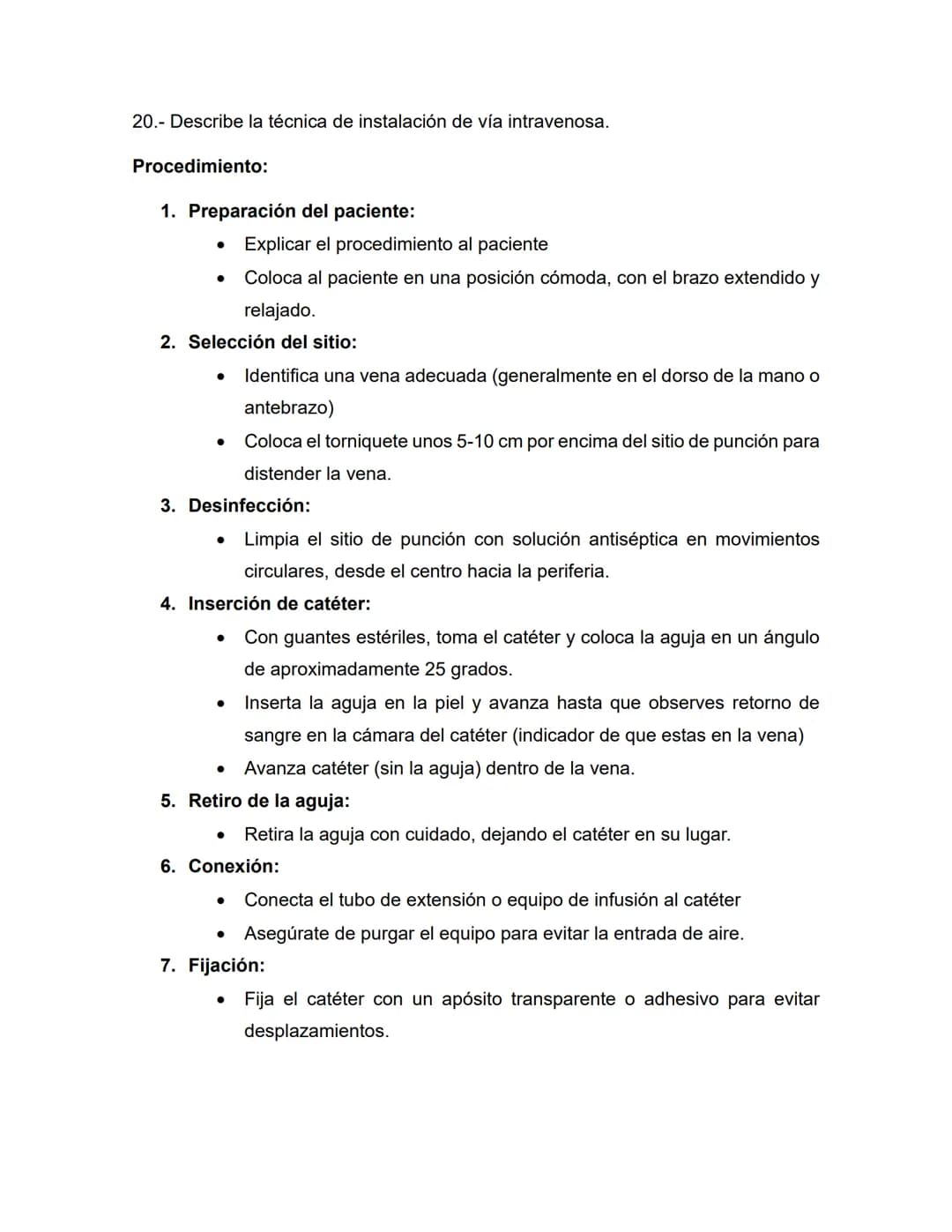 # PRÁCTICA INTEGRADORA I
## PREGUNTAS DE EXAMEN
1.- ¿Qué es el Proceso de Atención de Enfermería (PAE)?
El Proceso de Atención de Enferme