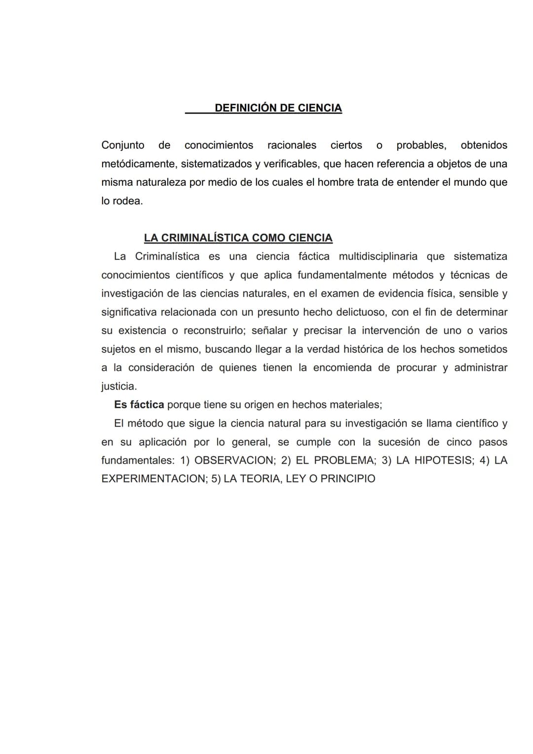 # CRIMINALISTICA
ORIGEN DEL TERMINO
El vocablo CRIMINALISTICA, proviene del latin "crime" e "inis": Delito Grave. y del
griego "ista" e "i