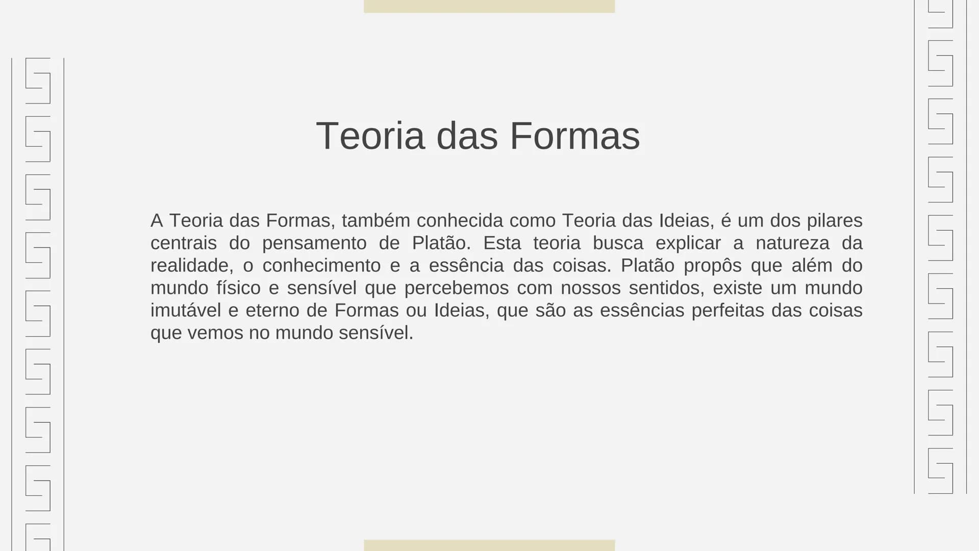 # Filosofia de
# Platão
Prof. Camilla Costa # Aula 1: Introdução a Platão e ao Contexto
Histórico
Platão, um dos mais importantes filósofos