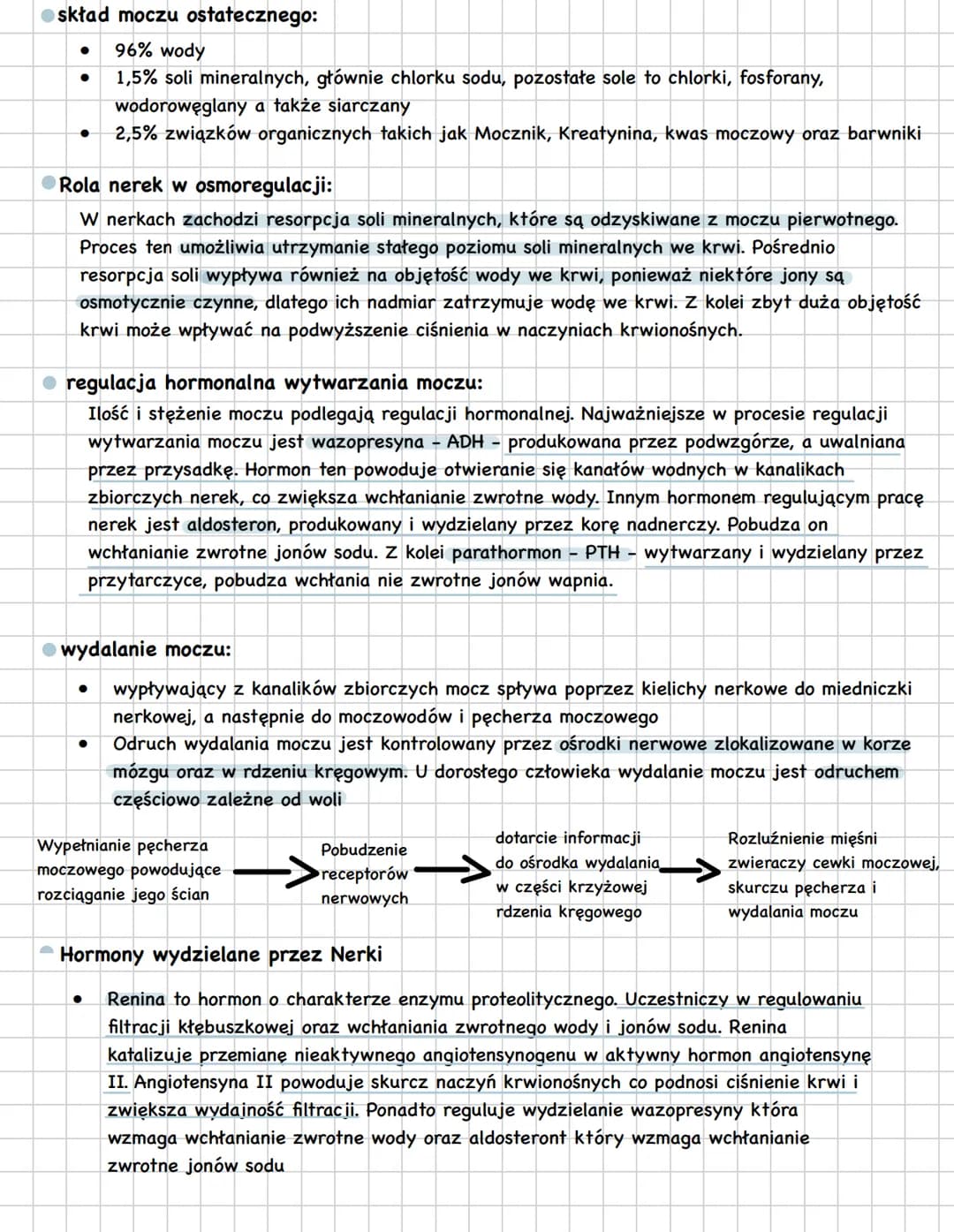 # uklad moczowy
wydalanie to proces fizjologiczny który polega na usuwaniu z organizmu zbędnych oraz
szkodliwych produktów przemiany materi