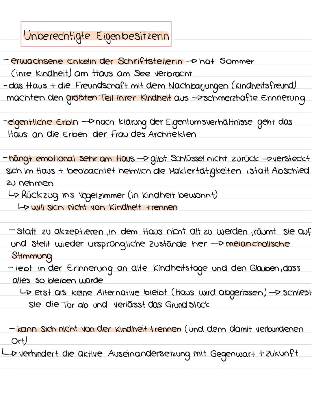 # Die Unterpachter
- segelbegeistertes Ehepaar pachten Werkstatt von Schriftstellerin
- der Mann (Unterpachter) war Jurastudent in der DDR