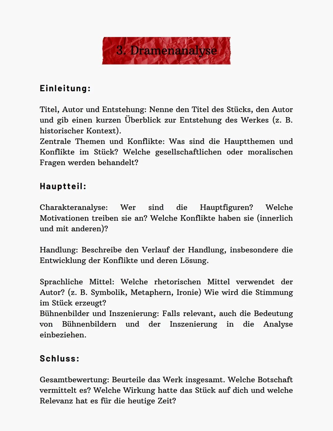 # DEUTSCH
# ABITUR
Lernzettel für das Deutsch Abitur im
Grundkurs, Nordrhein-Westfalen Generelles Übersicht über die wichtigsten rhetorisch