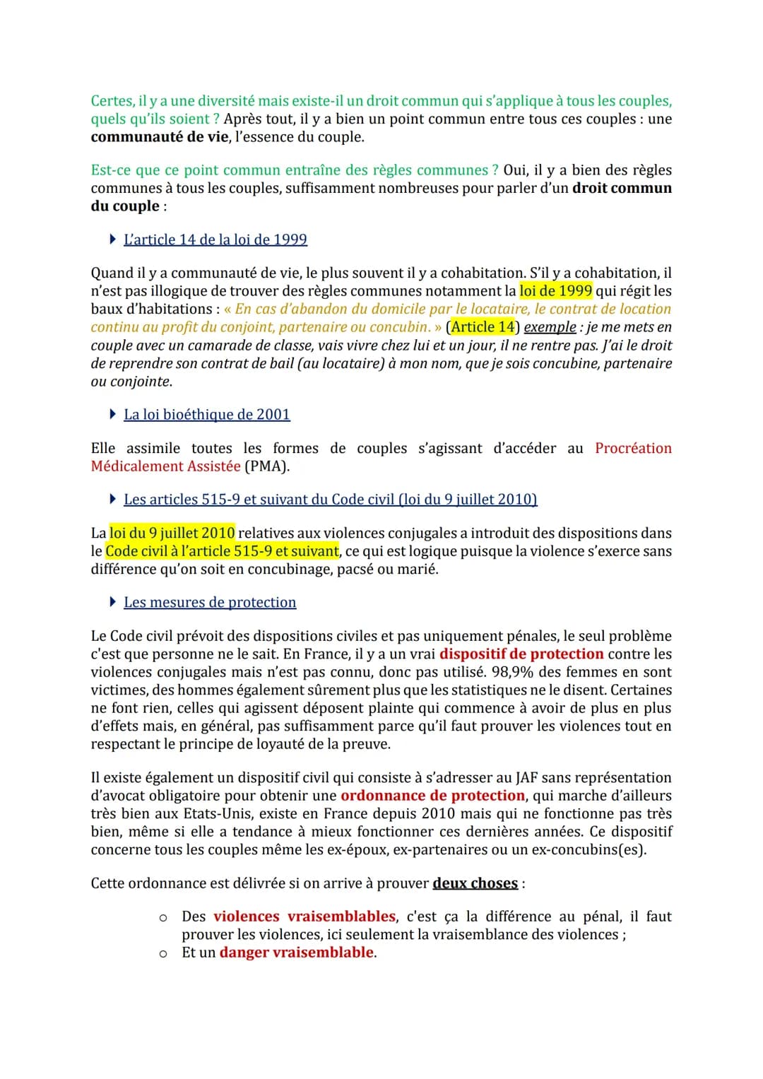 # Droit civil 1 - Droit de la famille
Examen: dissertation de 3h.
À faire: Code civil 2024 à avoir et à amener aux TDs, étudier les livres