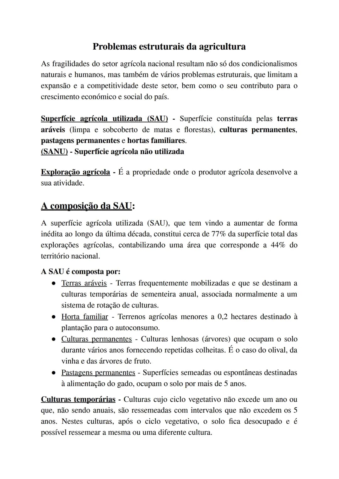 # 11° Ano - GEO
# AGRICULTURA
Espaço rural - Compreende os espaços agrário e agrícola e caracteriza-se pelo
predomínio de atividades ligad