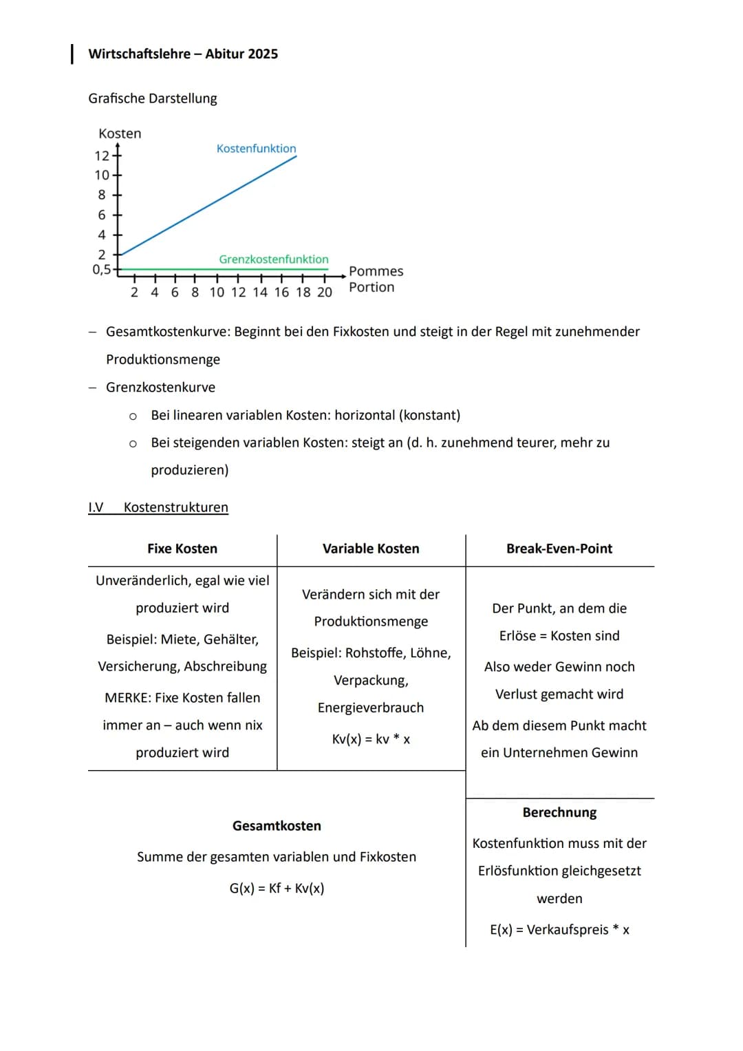 | Wirtschaftslehre - Abitur 2025
Lernzettel - Abiturprüfung am 05.05.2025
Q1 Produktion
1.
Planung des Fertigungsprogramms und Interdepen