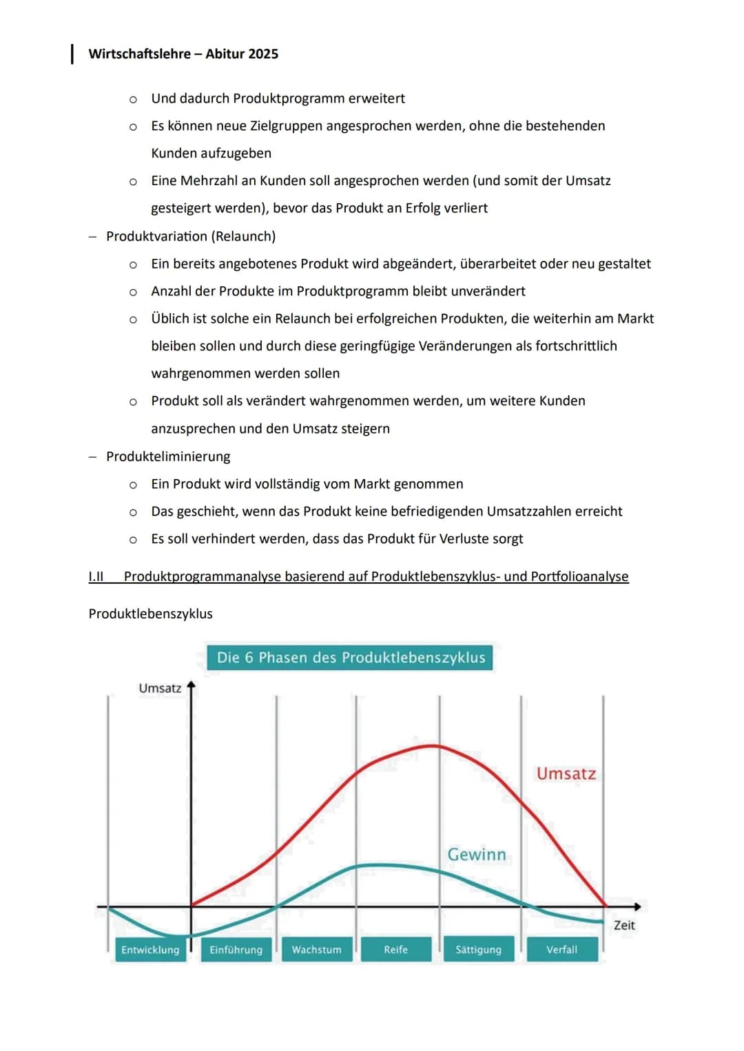 | Wirtschaftslehre - Abitur 2025
Lernzettel - Abiturprüfung am 05.05.2025
Q1 Produktion
1.
Planung des Fertigungsprogramms und Interdepen