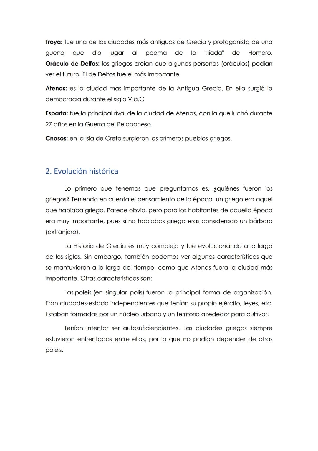# LA
# ANTIGUA
# GRECIA # Tabla de contenido
1. Introducción y localización de la Hélade.................................................