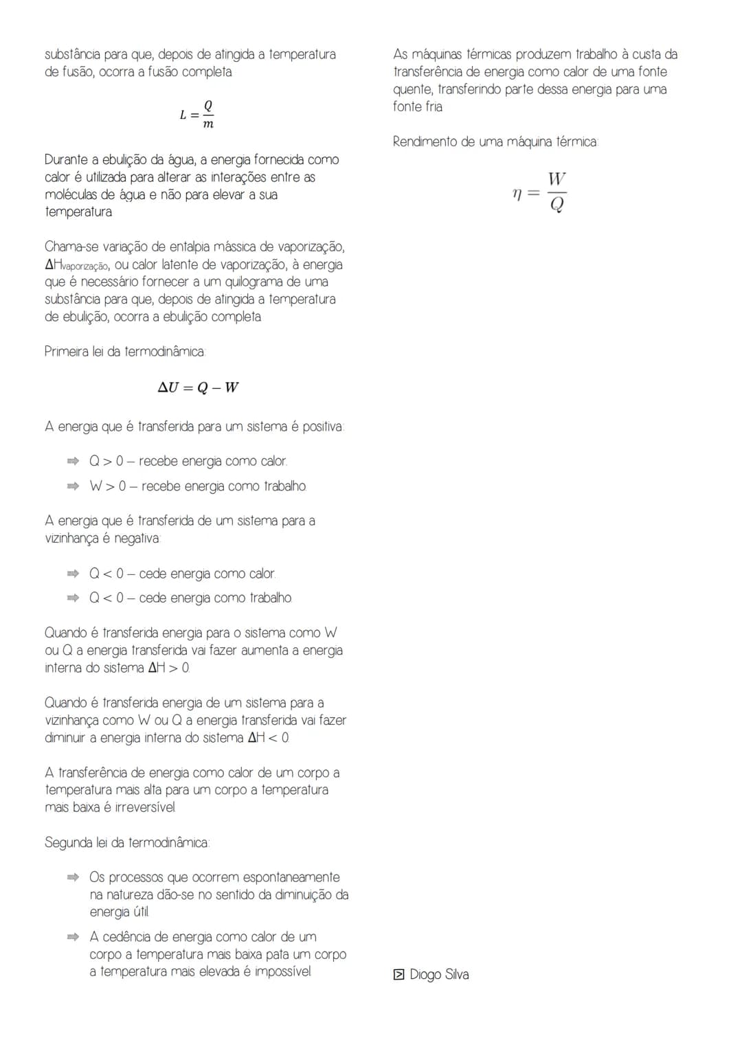 10
fisica
ENERGIA E MOVIMENTOS
A energia manifesta-se através de transferência e de
transformações, isto é, pode ser transferida entre
siste